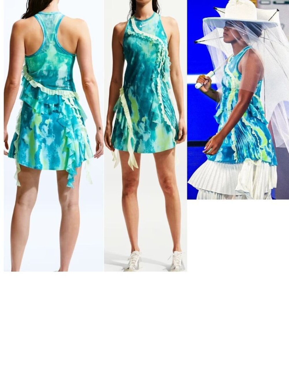 Nwt Nike Naomi Osaka Slam Tennis Dress XS